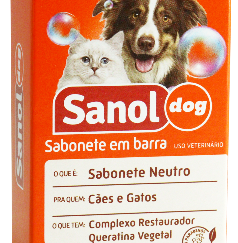 SABONETE NEUTRO EM BARRA P/ DOG 90G