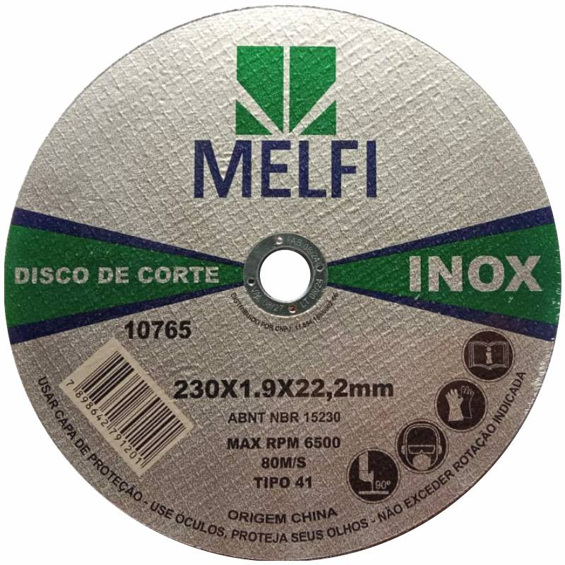 DISCO DE CORTE  9X5/64X7/8″ INOX