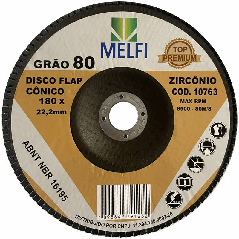 DISCO FLAP RETO 7" G40 ZIRCONIO