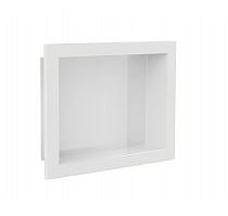 NICHO PLAST EMBUTIR 30X40X07CM BR