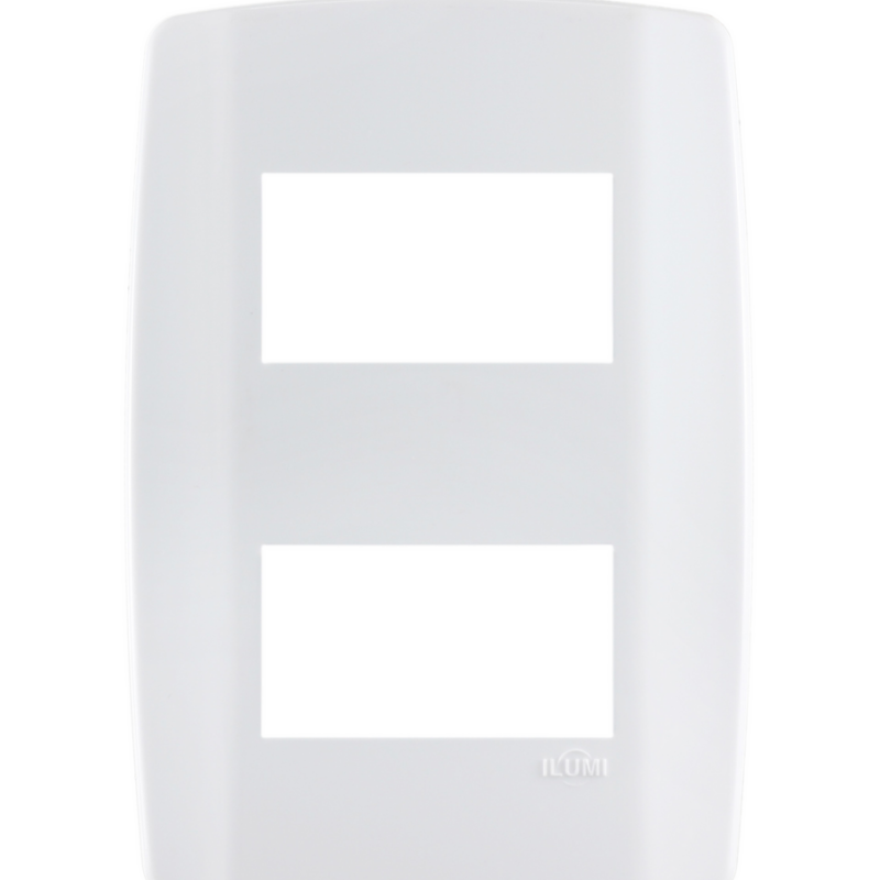 SLIM PLACA BR 4X2 1MOD C/SUP TECLA LARGA