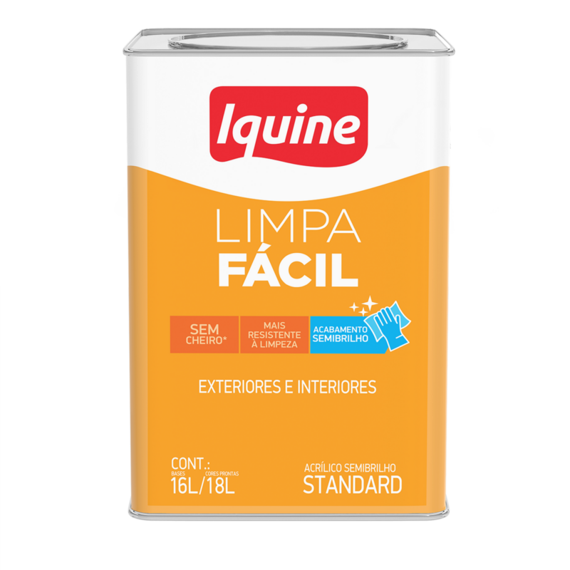 TINTA ACR SB STD 15LT LIMPA FACIL PEROLA
