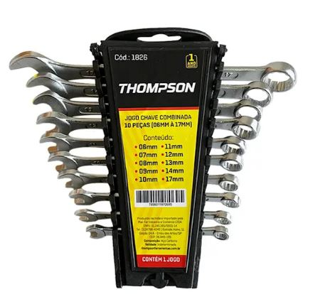 JG CHAVES COMBIN 10PC 6A17MM