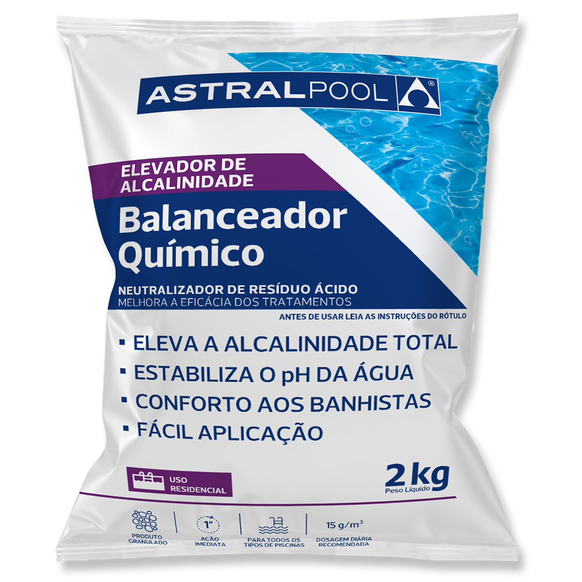 ALCALINIZANTE GRAN ASTRALPOOL 2KG
