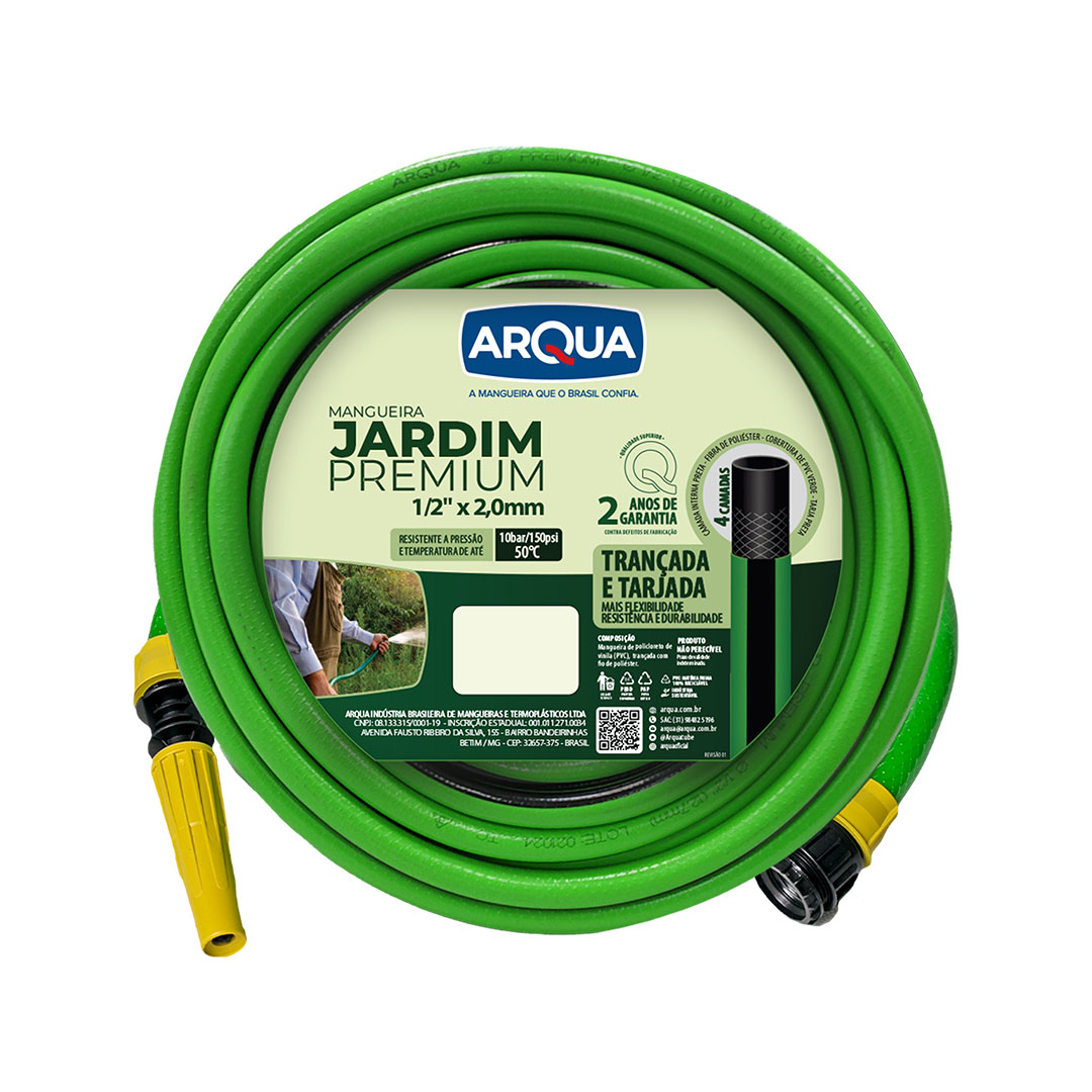 MANG JARD TRANC PREM 1/2"X2,0MM 10M VD