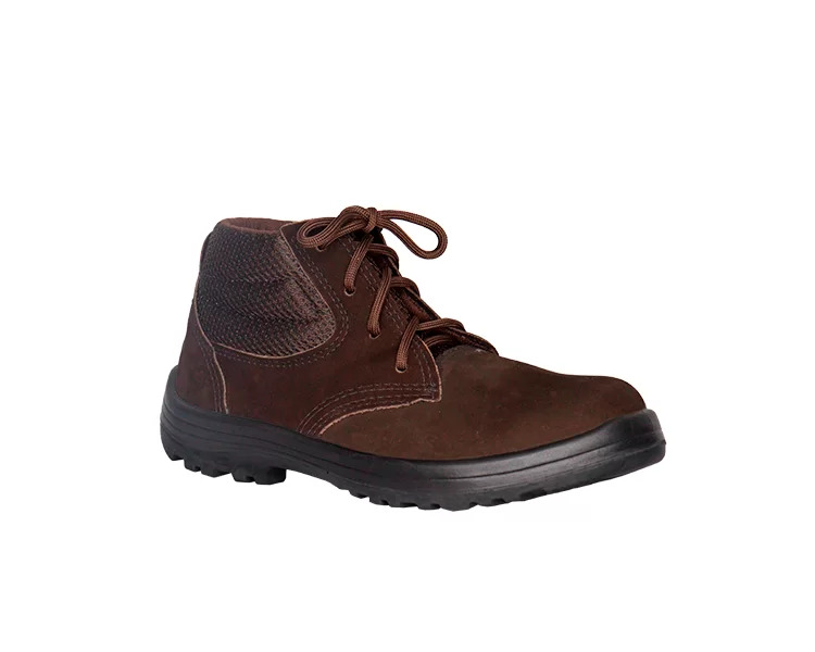 BOTINA NOBUCK PU 43 MONO BICO PP MARROM