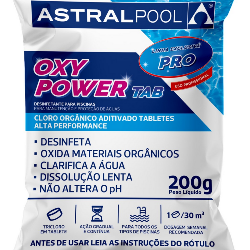 CLORO ASTRALPOOL 200G PASTILHA
