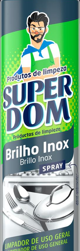 LIMPA INOX SPRAY SUPER 300ML 200G