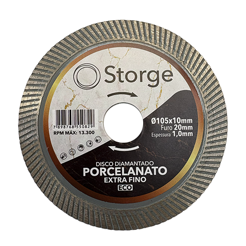DISCO DIAM TURBO PORCELAN 105MM