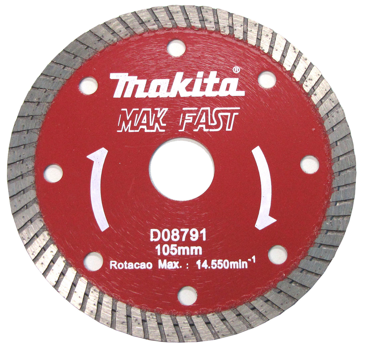 DISCO DIAM TURBO 105MM MAK-FAST