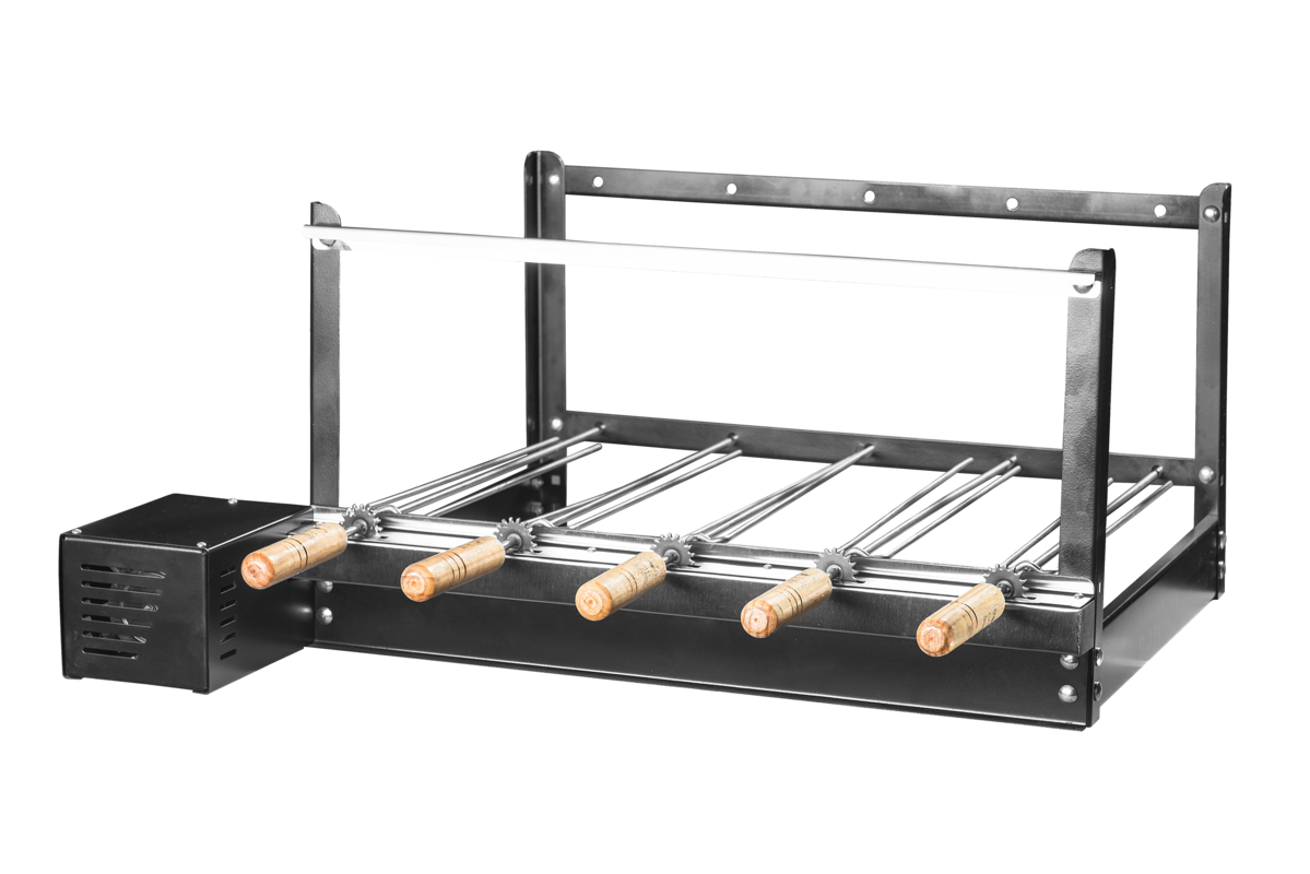 CHURRAS ELETR GRILL GIRAT 5 ESP DUPLO PT