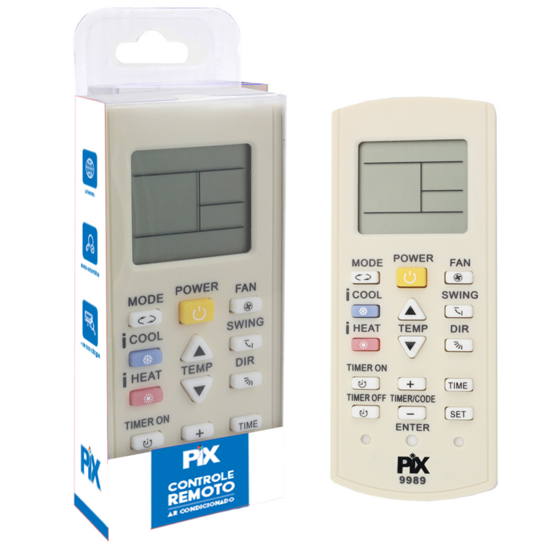 CONTROLE AR CONDICIONADO BR UNIVERSAL