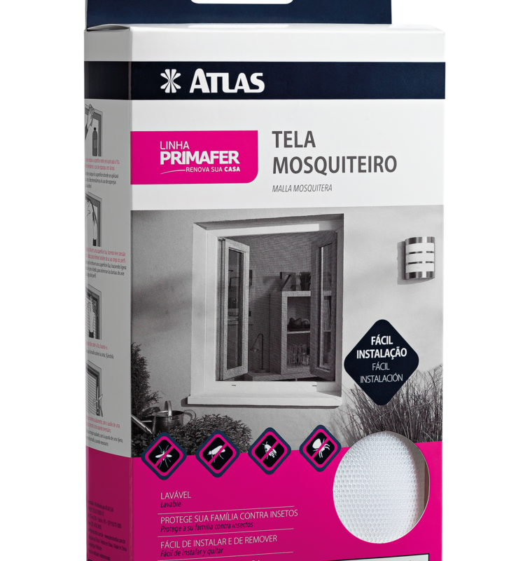TELA MOSQUITEIRO 1,25X1,65MT BR