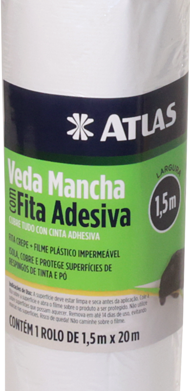 PROTETOR DE PINTURA 1,5X20MT C/FITA