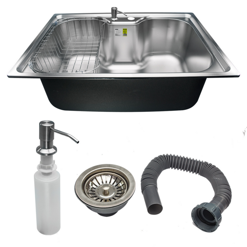 CUBA INOX GOURMET 42X60X21 4.1/2 COMPLET