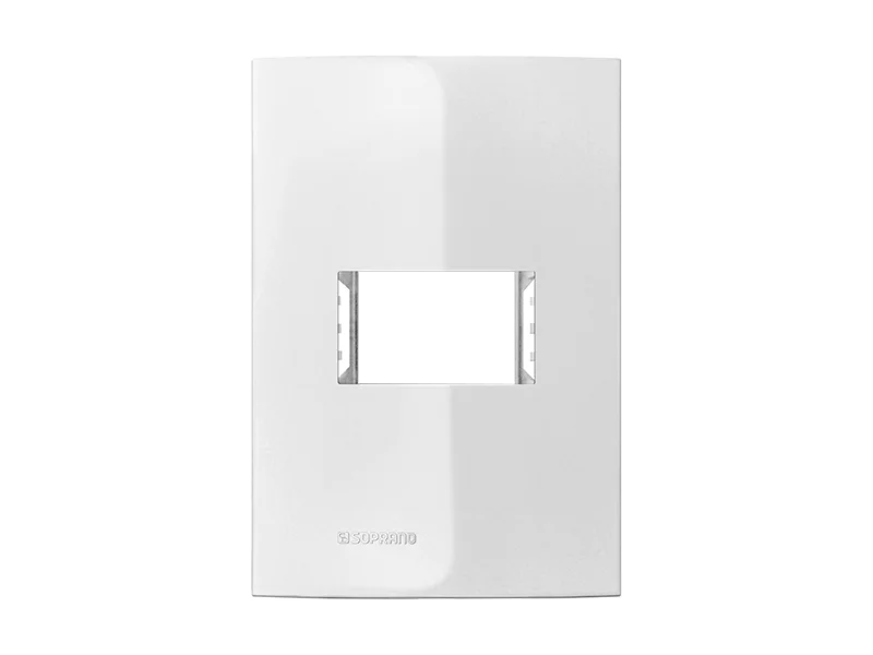 IRIS PLACA 4X2 1MOD C/SUPORTE