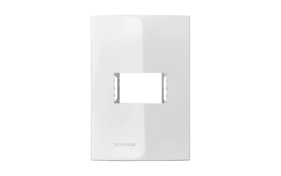 IRIS PLACA 4X2 1MOD C/SUPORTE