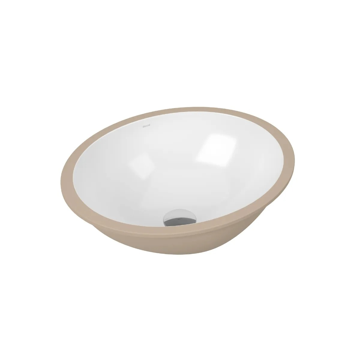CUBA LOUCA EMB OVAL MD BR 44X36CM