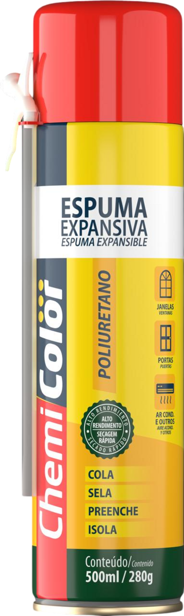ESPUMA EXPANSIVA PU 500ML 280GR