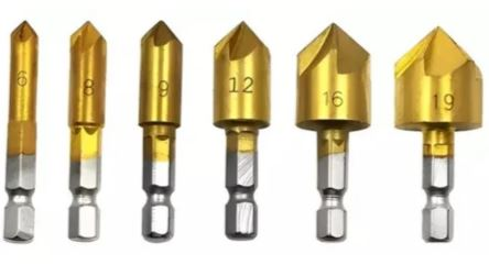 JG BROCA CHANFRO 19MM C/6UN