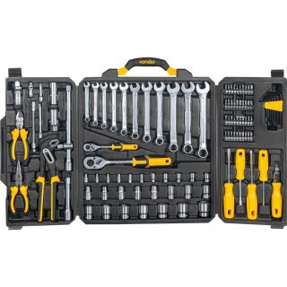 JG FERRAMENTAS 1/4″ 110PC C/MALETA CRV