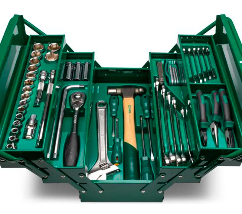 CAIXA JG FERRAMENTAS 70PC CRV
