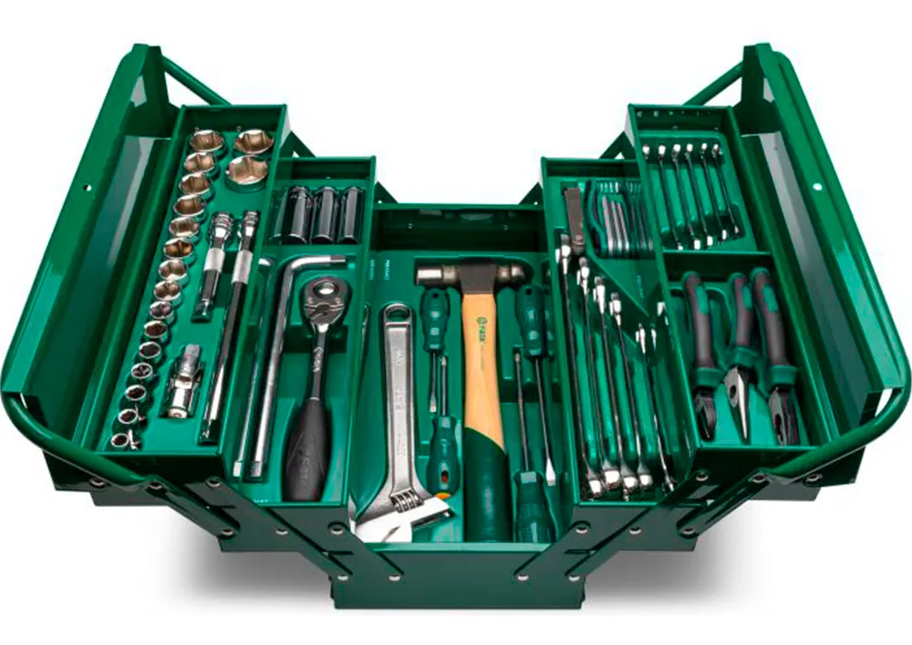 CAIXA JG FERRAMENTAS 70PC CRV