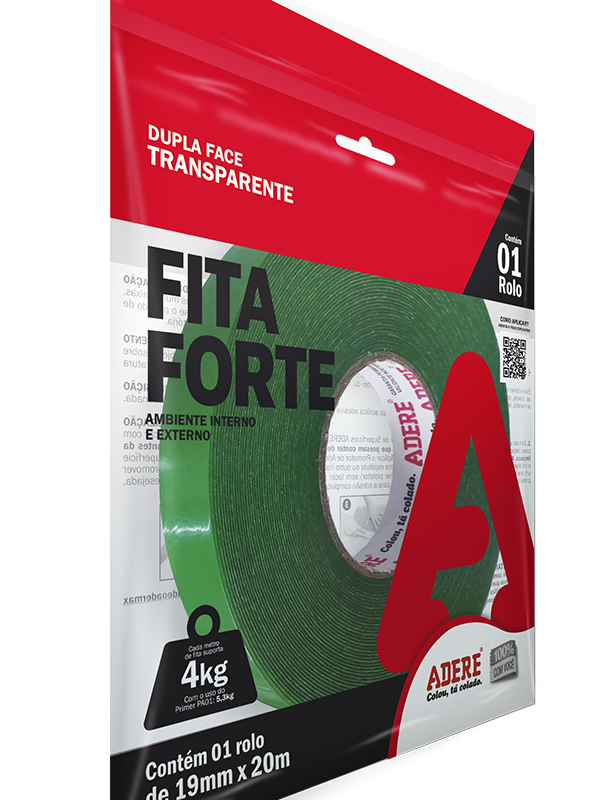 FITA D FACE ACR 19MMX20MT FITA FORTE 080