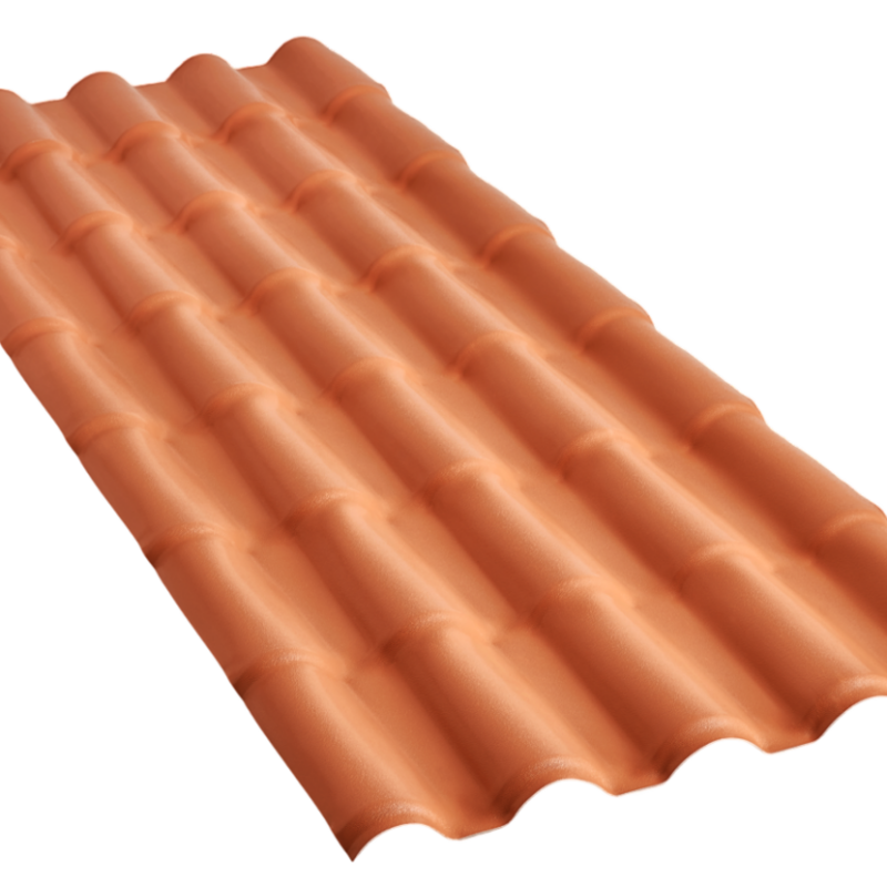 TELHA PVC COLONIAL CERAMICA 3,28X0,86MT
