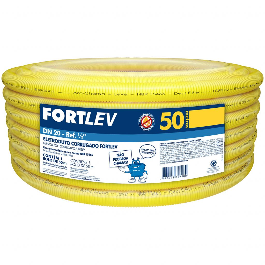 ELETROD PVC CORRUG 32MMX25MT AZ C/ NORMA